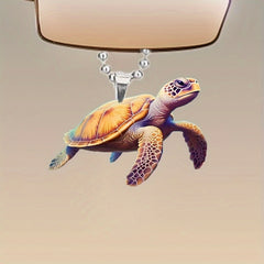 Turtle Acrylic Pendant Car Rearview Mirror Decoration