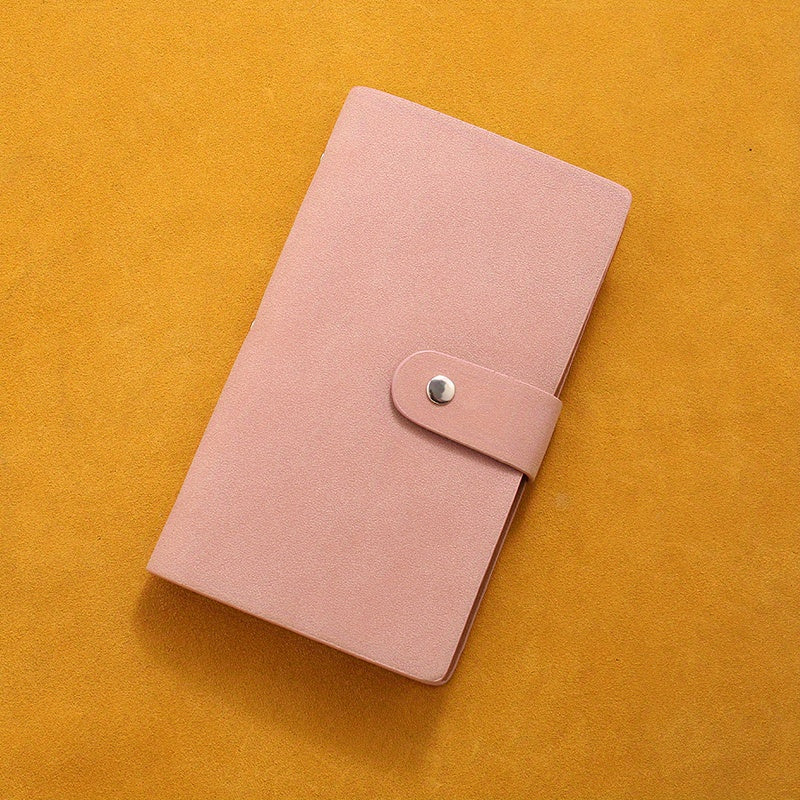 Frosted Leather Large Capacity Card Slot Long Holder
