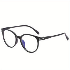 Round Anti Light Glasses For Women Men Students