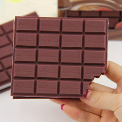 Chocolate Flavor Biscuit Memo Book Stationery Small Gift