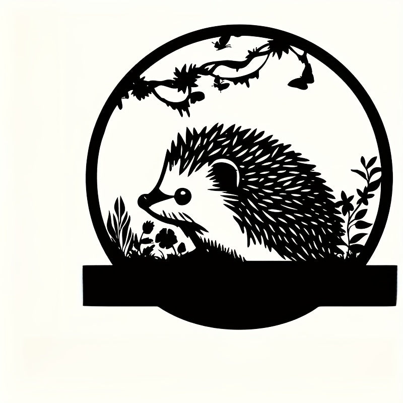 Hedgehog Pattern Heat Transfer Stickers for DIY Clothing