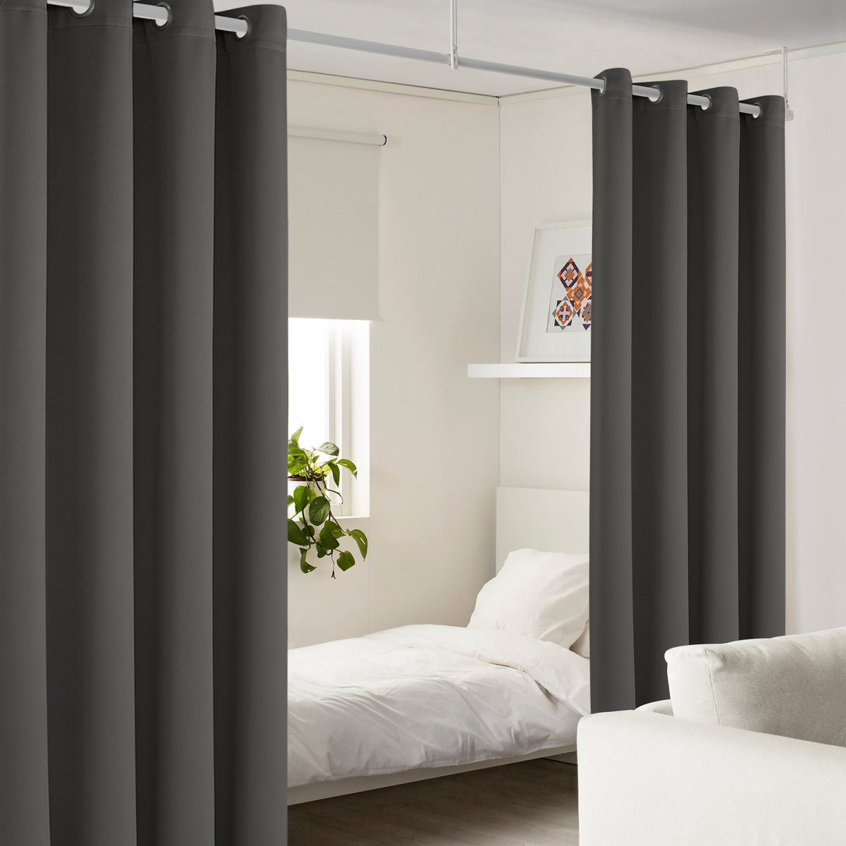 Privacy Blackout Room Divider Curtain for Home Decor