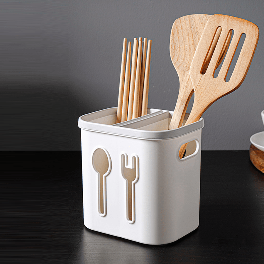 Multifunction Fork And Spoon Tableware Storage Rack Drain Rack