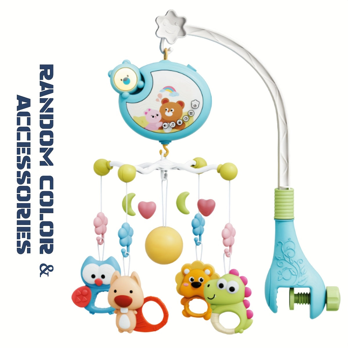 Interactive Bassinet with Projection Music & Lights