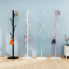 Iron Craft Coat Rack Multifunctional Hanging Clothes Rack