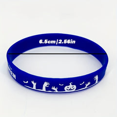 32pcs Halloween Party Silicone Bracelets Trick or Treat Decorations