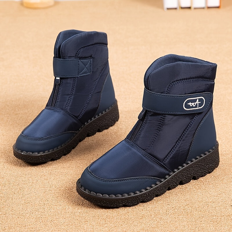 Women's Winter Snow Boots Faux Fur Lined Waterproof Mid Calf