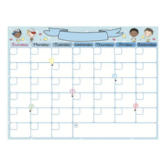 Magnetic Monthly Planner Whiteboard for Fridge