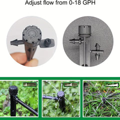Adjustable Dropper Sprinkler Horticultural Irrigation Connection