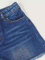 Girls Comfortable Denim Shorts for Summer
