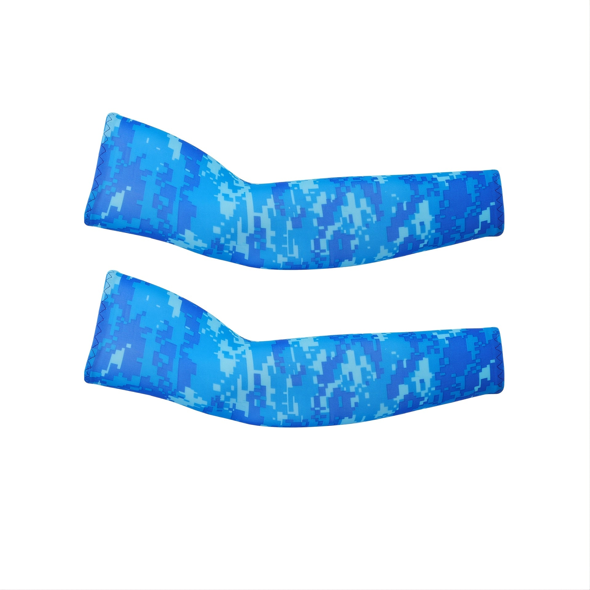 Camouflage Cycling Arm Sleeves for Men and Women Sun Protection