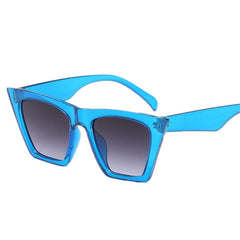 Vintage Thick Cat Eye Sunglasses Retro Eyewear