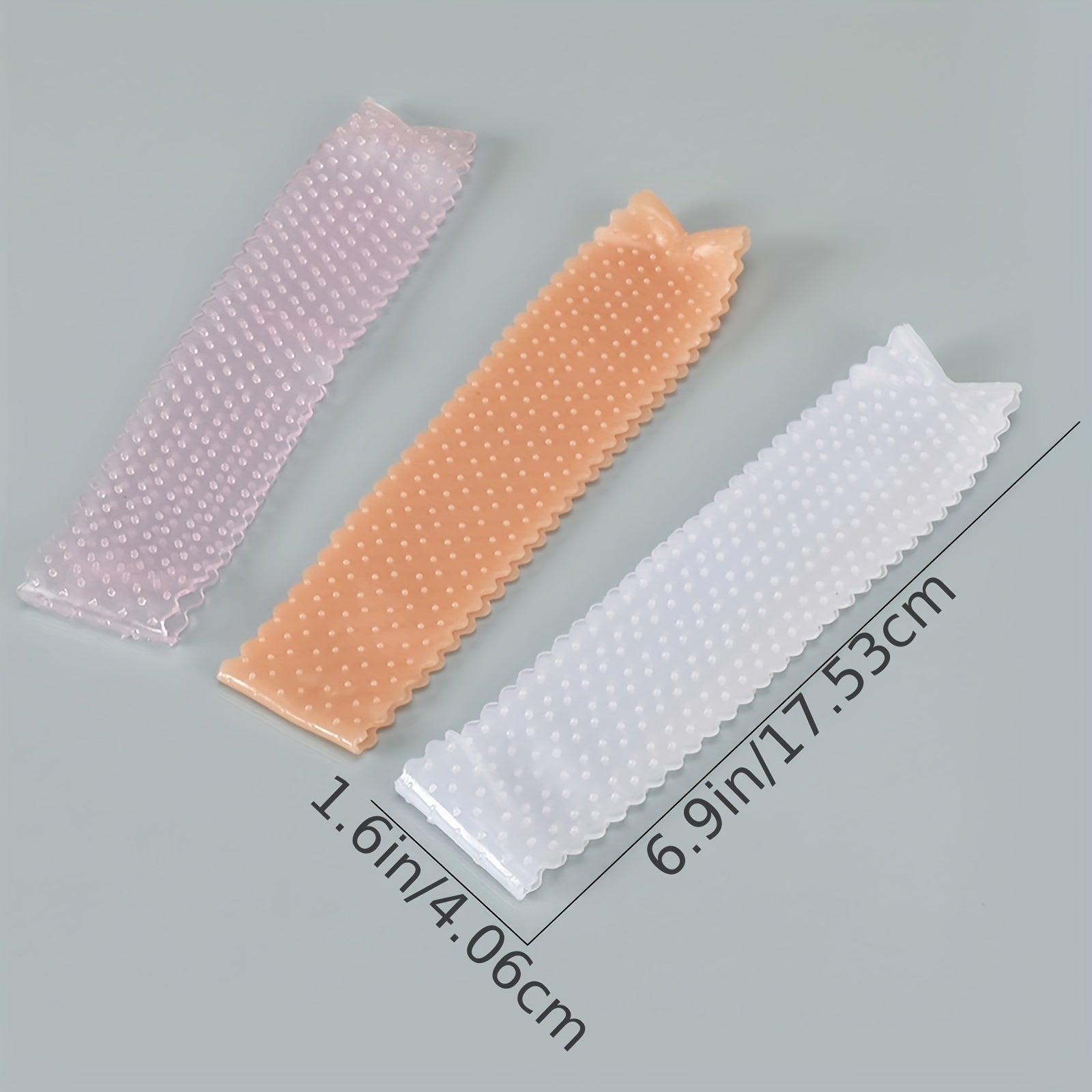 3Pcs Non Slip Wig Hair Band Silicone Wig Band Comfort HeadBand