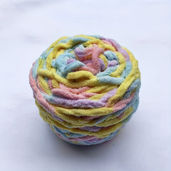 Colored Chenille Knitting Yarn Ice Strip Thread DIY Scarf Thick Hand Woven