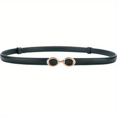 Double Ring Buckle Belt Thin Girdle for Women