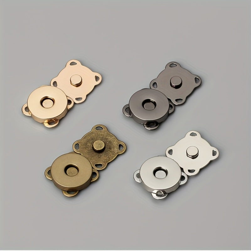 5 Pairs Magnetic Buckle Coat Bag Magnet Buckle DIY Clothing Accessories