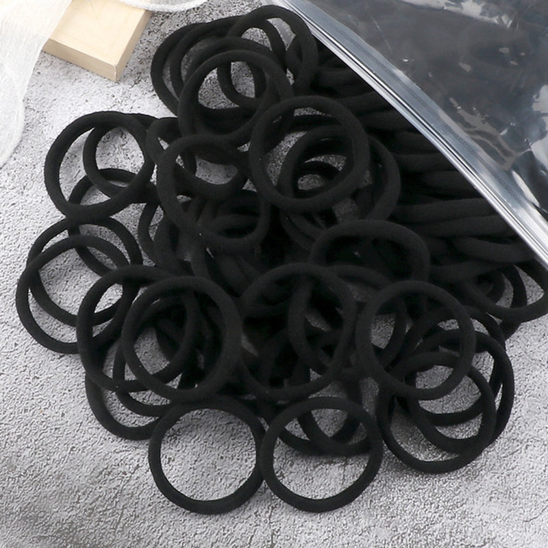 50pcs Solid Hairbands Elastic Hairbands Hair Accessories Bulk Hair Ties