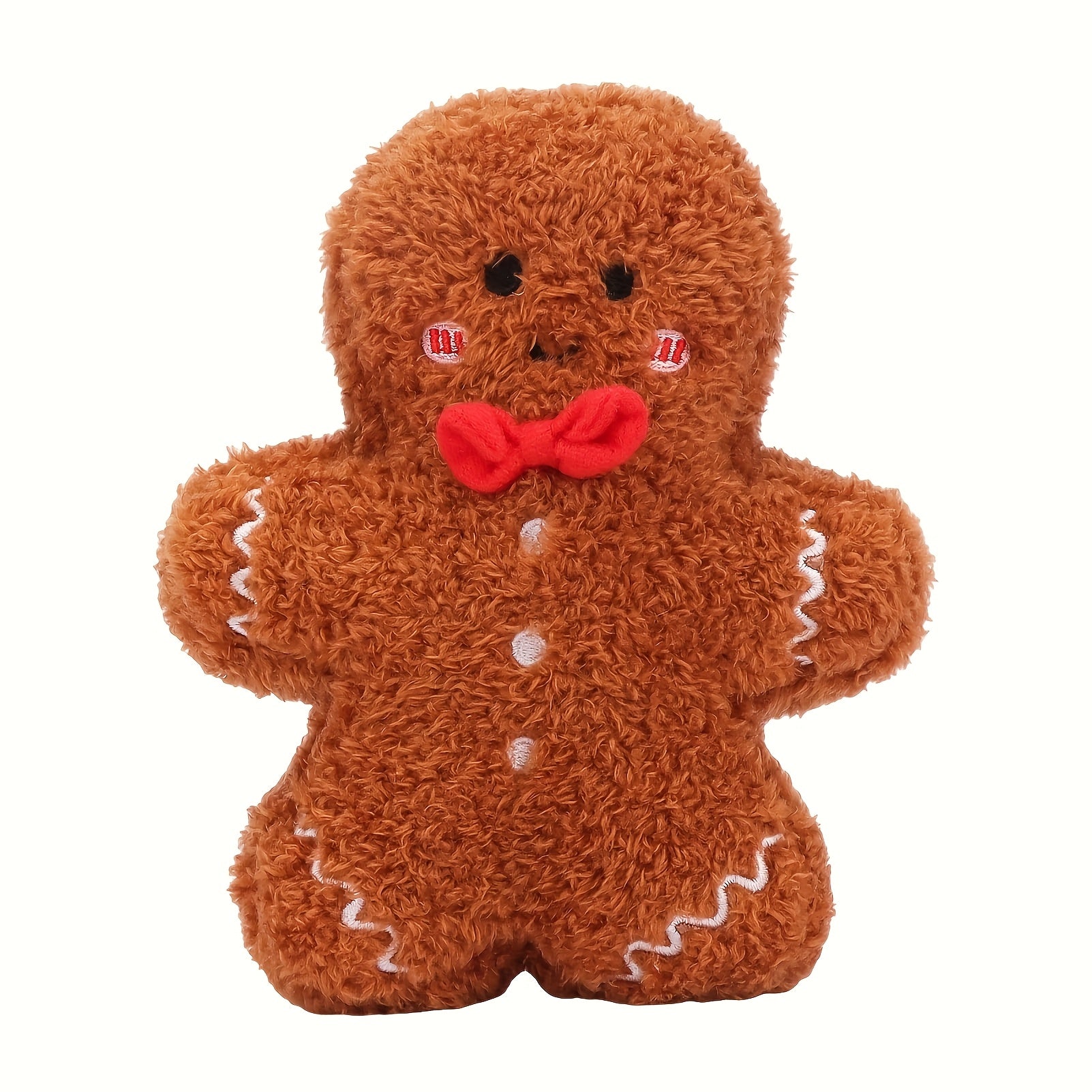 Gingerbread Man Plush Toy Soft Stuffed Doll Decor