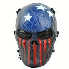 Skeleton M06 Full Face Airsoft Mask for Halloween Cosplay