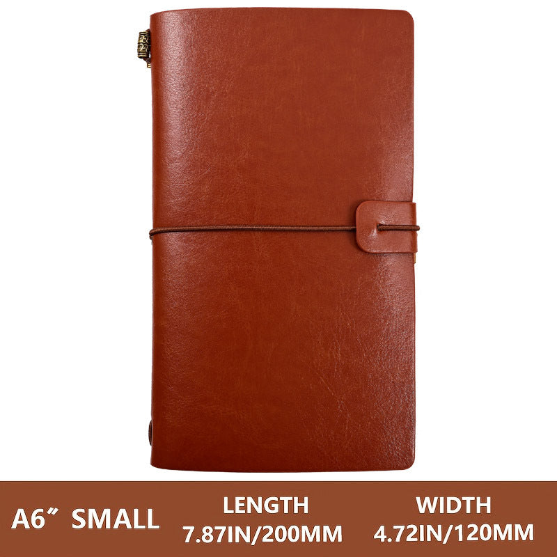 Vintage Business Strap Notebook Carry On Budget Book 144 Pages