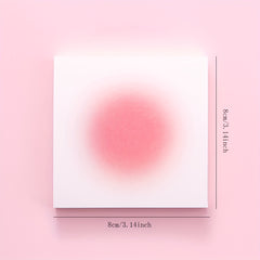 50 Sheets Pink Memo Pad Self Stick Tab Office School