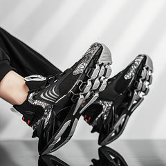 Men's Breathable Blade Shoes Lace Up