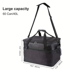 Cooler Bag Insulated Lunch Bag Adjustable Shoulder Strap