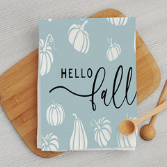 Thanksgiving Fall Pattern Dish Towels Soft Absorbent Fingertip Towel
