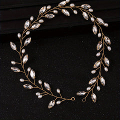 Bridal Rhinestone Headband Tiara Wedding Hair Accessory