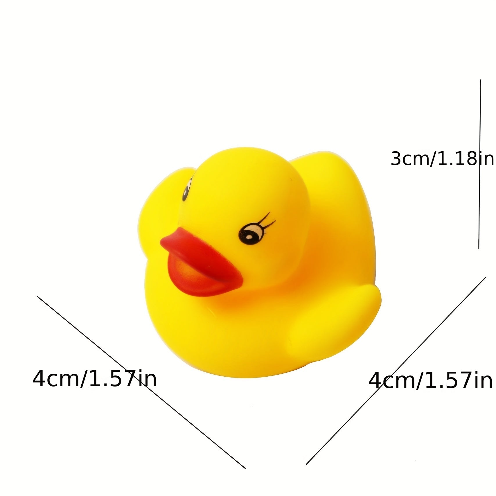 70pcs Colorful Mini Duck Bath Toys for Kids' Water Play Fun