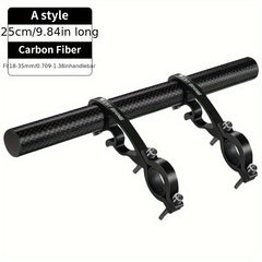 Bike Handlebar Extension Bracket Headlight Mounting Rod Bike Extension Rack
