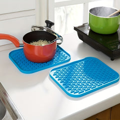 Non Slip Silicone Mat Heat Resistant Coaster Placemat Pot Mat Table Mat