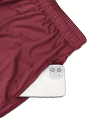 Men's Quick Dry Running Shorts With Pockets