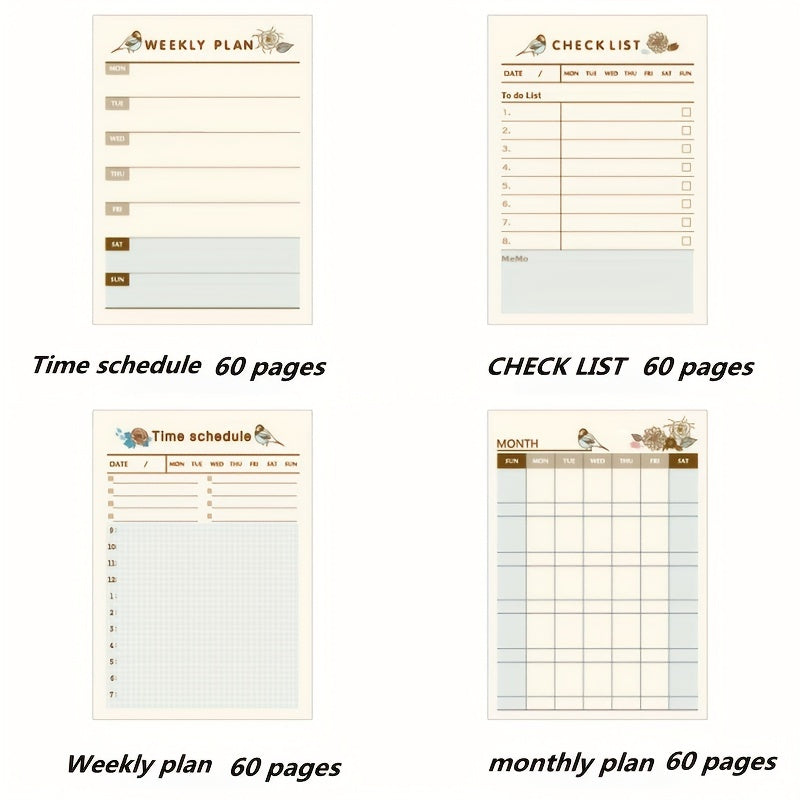 240pcs Sticky Notes Stationery Office Learning Supplies To Do List Notebook