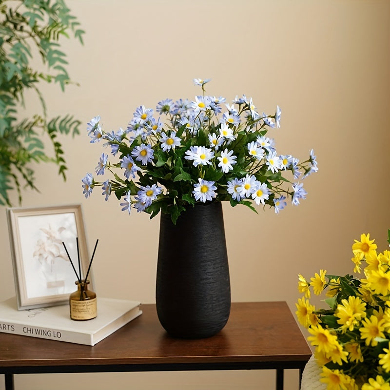 9 Forks Artificial Daisy Flower Real Touch Arrangement Home Wedding Office Decor