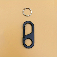 Stainless Steel Keychain Carabiner for Outdoor Adventures