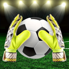Kids Football Goalkeeper Gloves, Non Slip, Thickened, Training Match