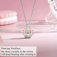 Princess CZ Necklace Birthday Gift