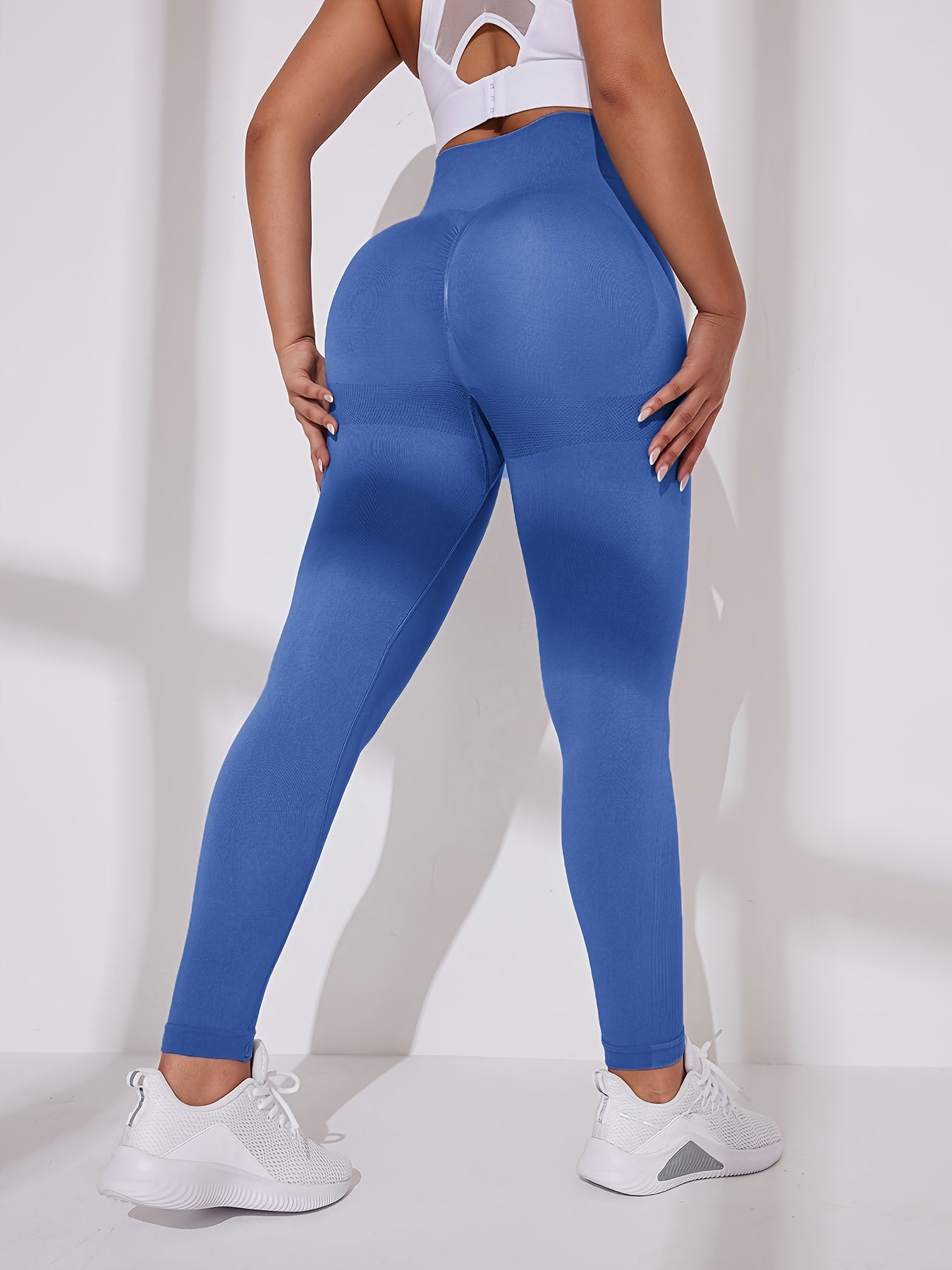 4Pcs Seamless High Waist Yoga Pants Butt Lifting Leggings