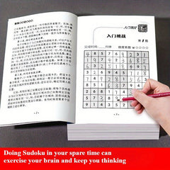 Complete Sudoku Game Set 6 Books Portable Mini Grid Puzzles for All Skill Levels
