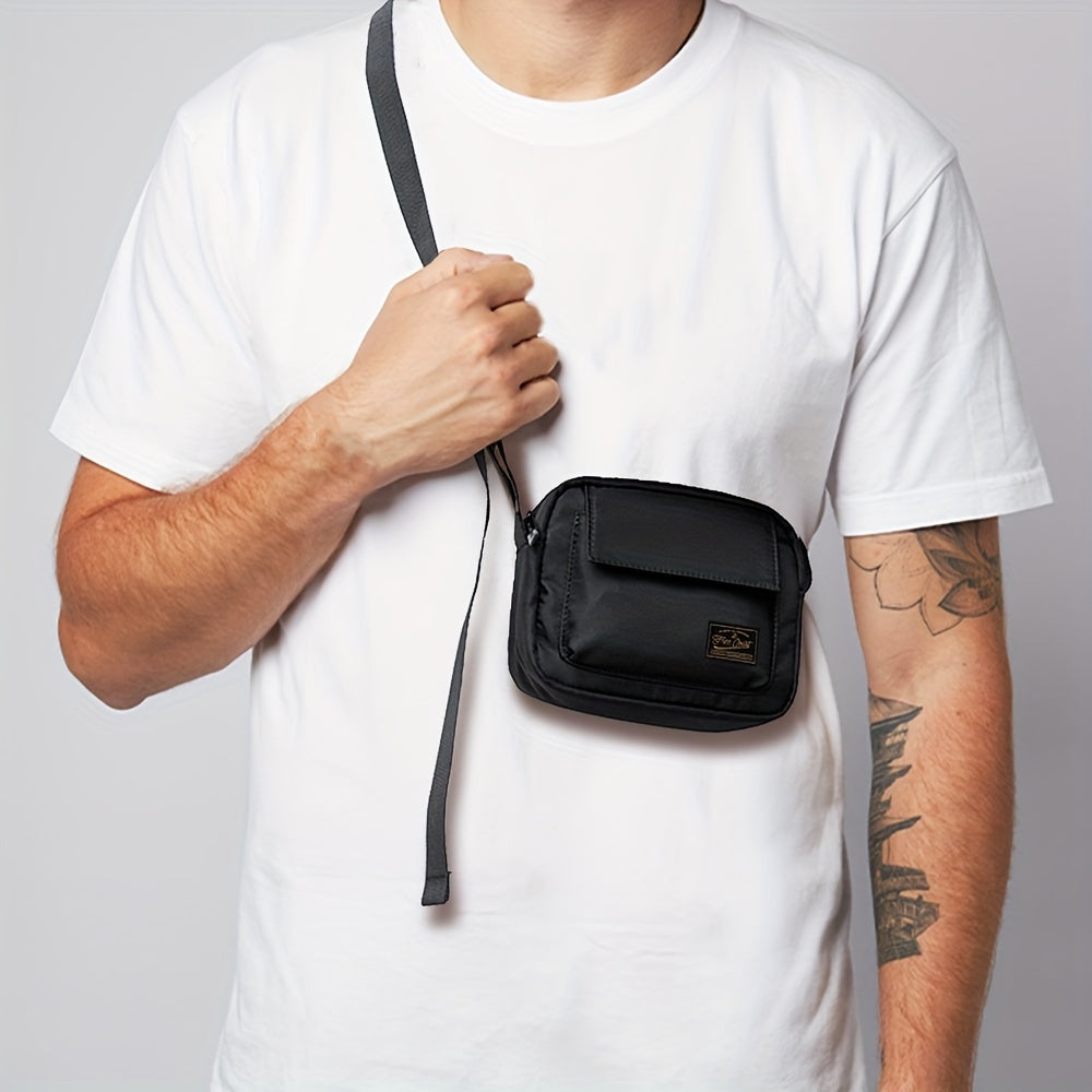 Men's Women's Crossbody Bag Messenger Bag Small Bag Single Shoulder Bag