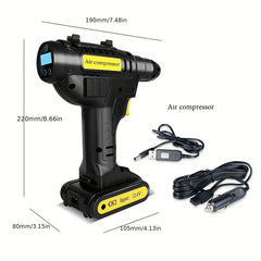 Portable Digital Air Compressor & Inflator for Tires