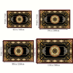 Boho Rustic Anti Fatigue Kitchen Rugs Absorbent Non Slip Soft Floor Mat