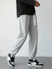 Men's Casual Letter Print Joggers Sweatpants