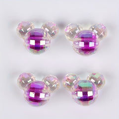 10pcs 16mm Faceted Acrylic Colored Beads DIY Necklace Bracelet Key Chain