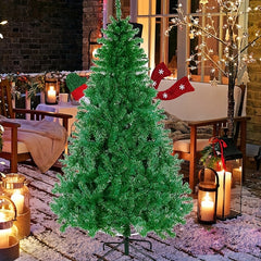 Artificial Christmas Tree Foldable Stand Home Office Party Decoration