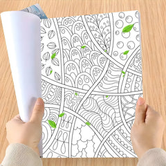 Mindfulness Patterns Coloring Book for Teens and Adults