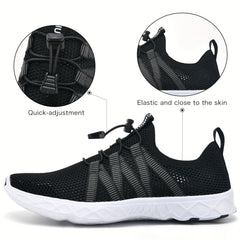 Men's Quick Dry Water Shoes Non Slip Outdoor Beach Aqua Shoes