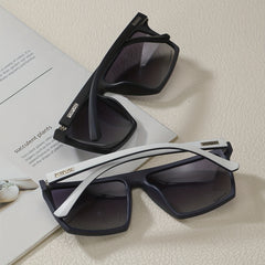 Men's Large Frame Sunglasses UV Protection Holiday Party Decorative Sunglasses