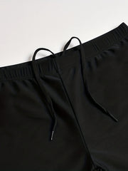 Men's Quick Dry Board Shorts Swim Trunks with Drawstring